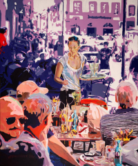 Heidelberger Straßencafe