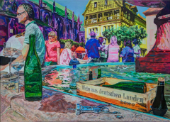 Picknick am Marktplatzbrunnen I