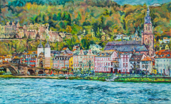 Heidelberg Neckarstaden und Altstadt