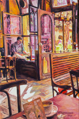 MAXBAR - Platz der Freiheit, Blick nach draußen