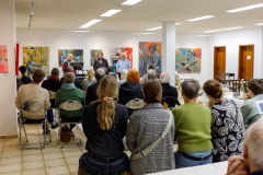 Buchpremiere im Atelier Alena Steinlechner, Autorenlesung mit Ute Kliewer und Wolfgang Allinger