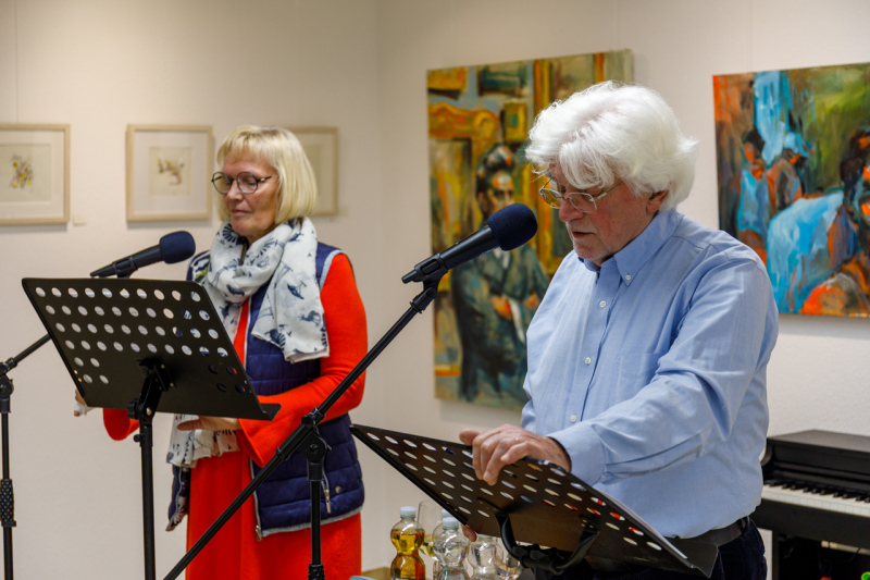 Autorenlesung mit Ute Kliewer, Wolfgang Allinger. Illustrationen und Ausstellung von Kati Steinlechner