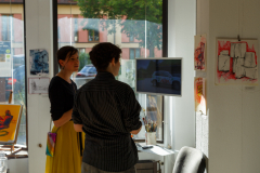Die Preisträger des Jugendkunstpreis RLP stellen im Atelier Steinlechner aus. Die Vernissage war am 21. Mai 2026