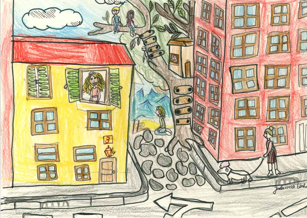 Von Kindern illustriertes Märchen von Wolfgang Allinger